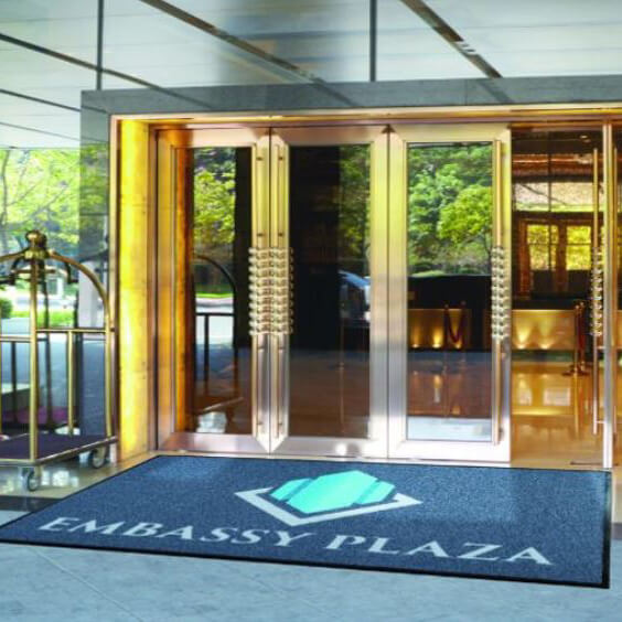 Doormat with Brand Logo Lux Turf 10.3mm